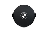 Spare wheel cover and tire storage sets