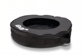 Spare wheel cover and tire storage sets