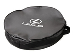 Spare wheel cover and tire storage sets