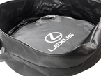 Spare wheel cover and tire storage sets