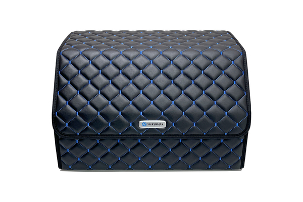 Organaizer Standard 47cm black with blue stitching (logo of your choice)
